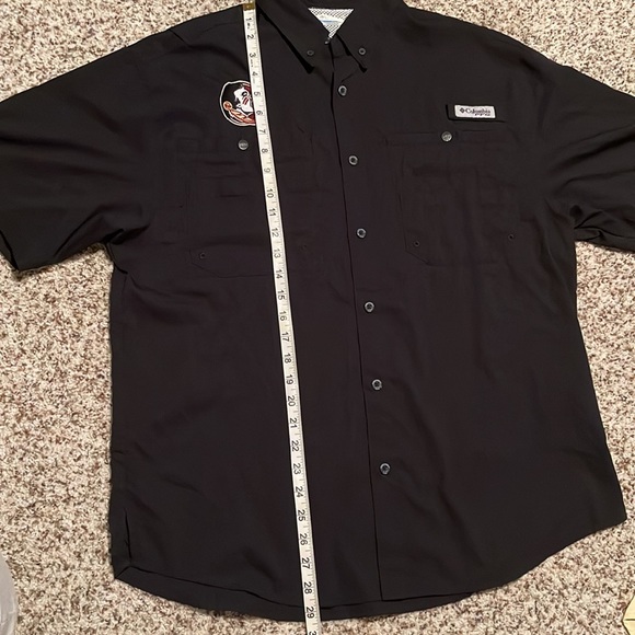 Columbia PFG Florida State Seminoles shirt sz M - Picture 9 of 9